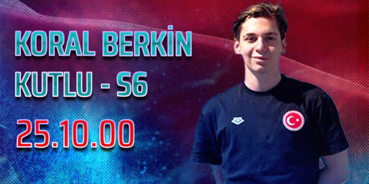 Milli para yüzücü Koral Berkin Kutlu İtalya'da 2'nci oldu