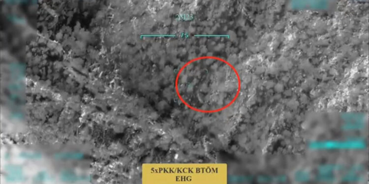 MSB: 5 PKK'lı terörist etkisiz hale getirildi