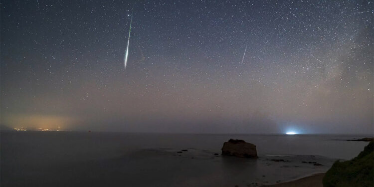 Perseid'in ateş topu Seferihisar'da görüntülendi