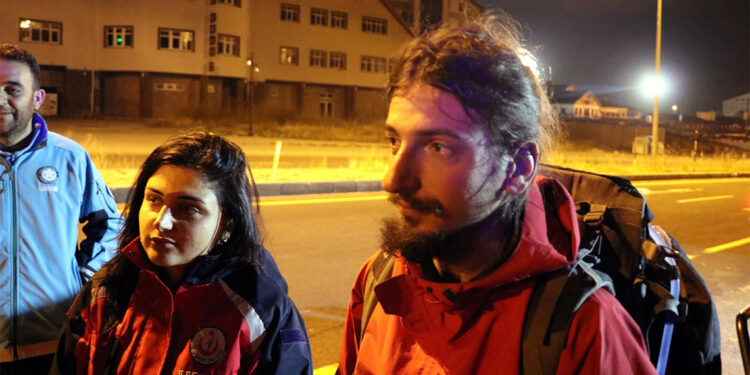 Polonyalı dağcı Erciyes Dağı'nda mahsur kaldı