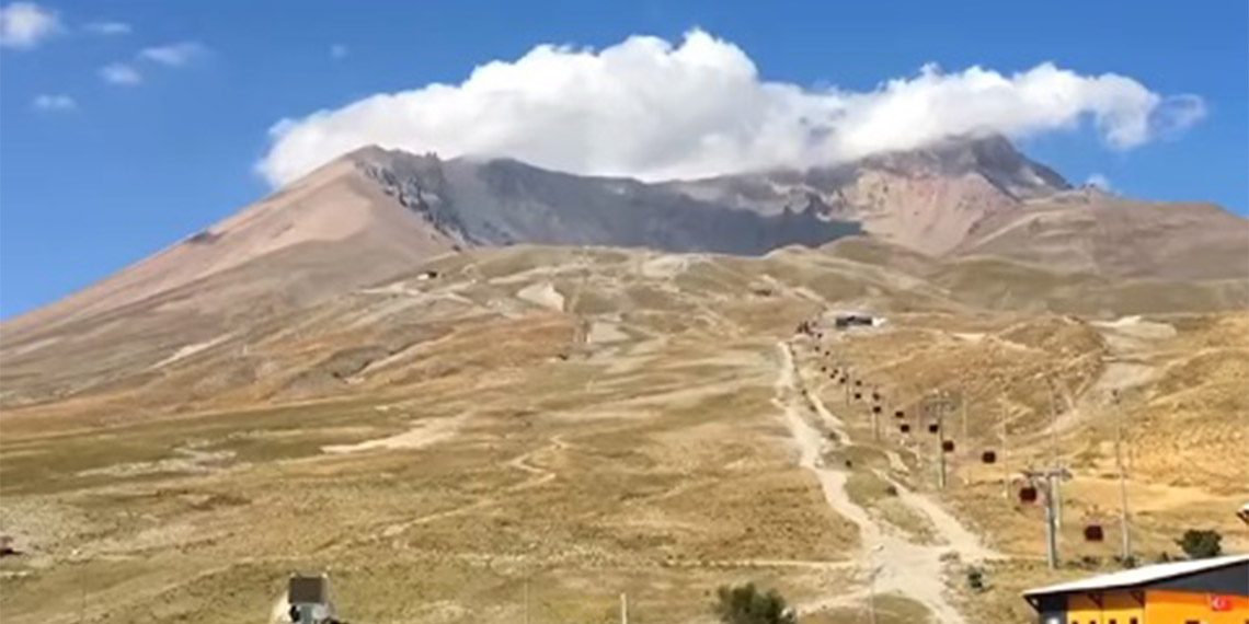 Polonyalı dağcı Erciyes Dağı'nda mahsur kaldı