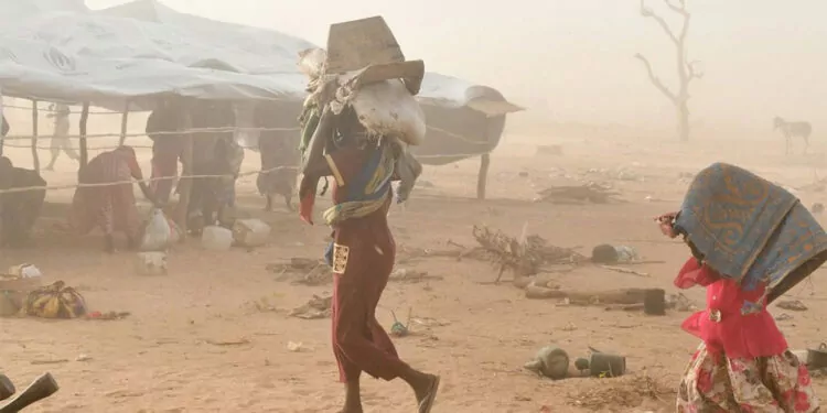 Sudan'da ülke içinde yerinden edilen kişi sayısı 7. 1 milyona yükseldi