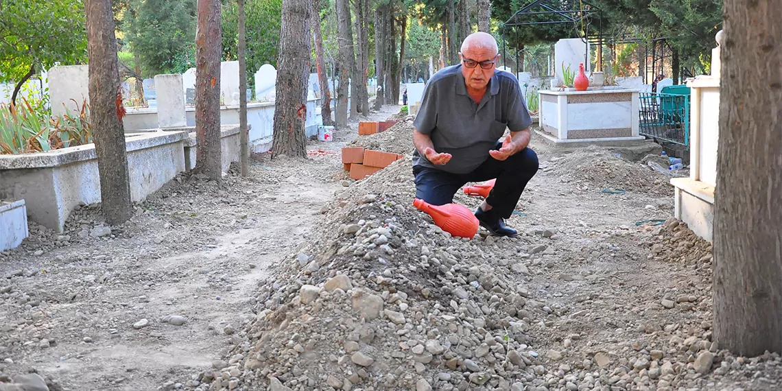 Torununun cenazesini kutuda teslim alan dede yönetimden şikayetçi