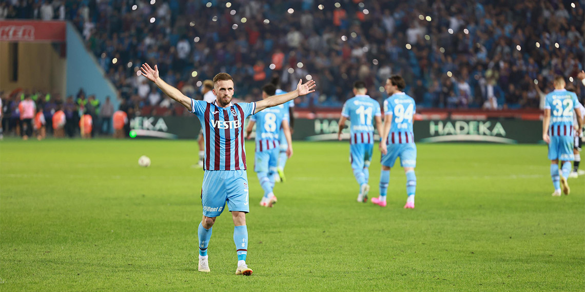 Trabzonspor Beşiktaş'ı mağlup etti