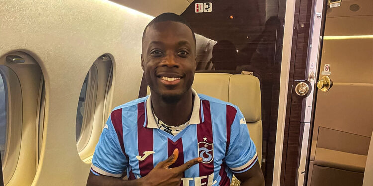 Trabzonspor, Nicolas Pepe'yi Türkiye'ye getirdi