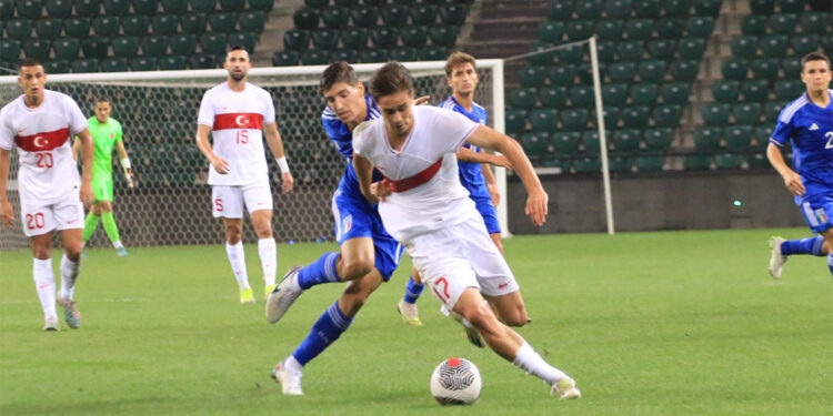 Ümit Milli Futbol Takımı İtalya'ya mağlup oldu