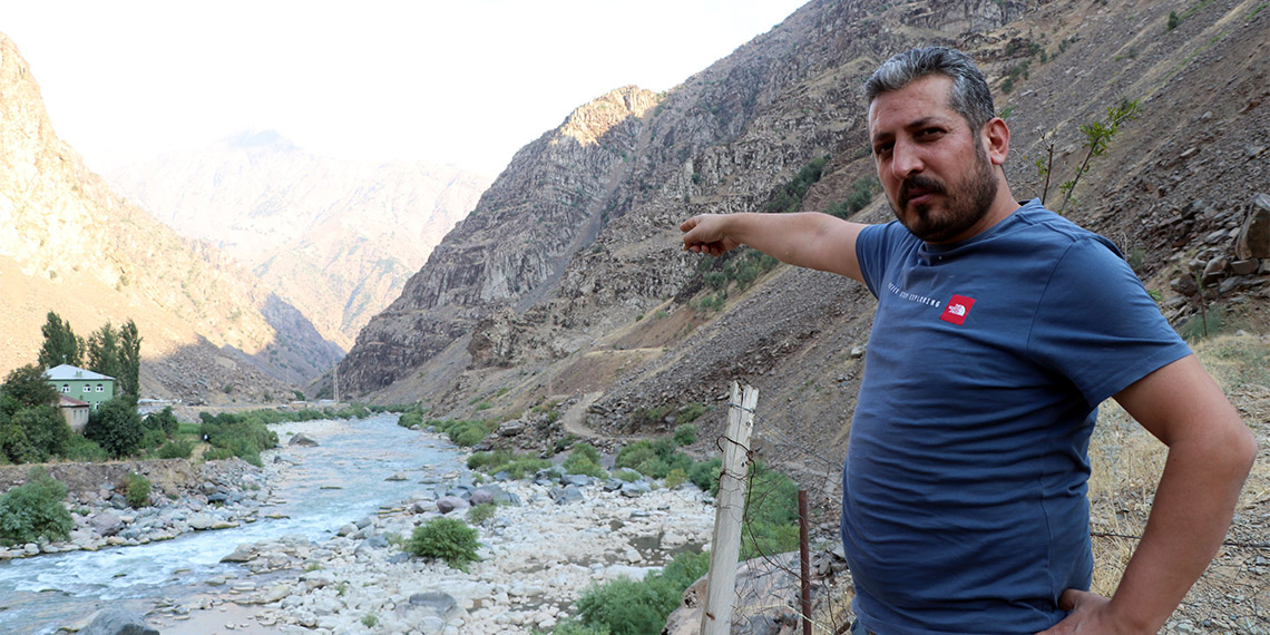 Zap Suyu'nun debisi 5 yılda yüzde 54 düştü