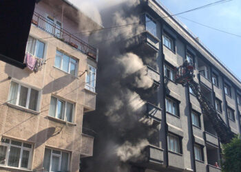 Zeytinburnu'nda tekstil atölyesinde yangın