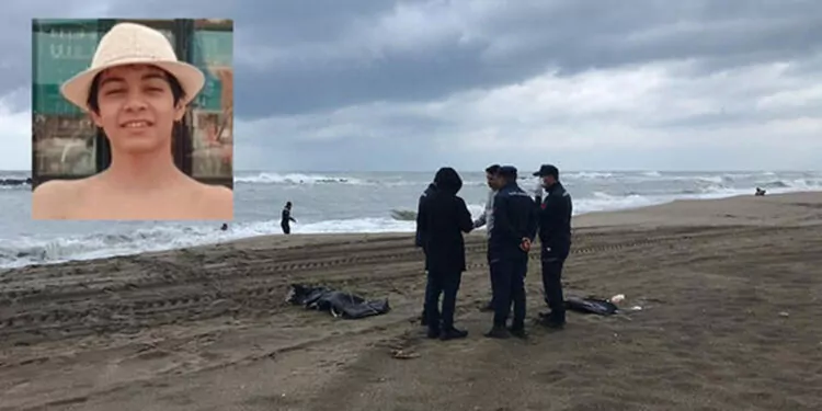 15 gün önce denizde kaybolan muhammet'in cesedi bulundu