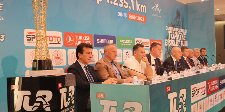 58. Cumhurbaşkanlığı Türkiye Bisiklet turu yarın start alacak