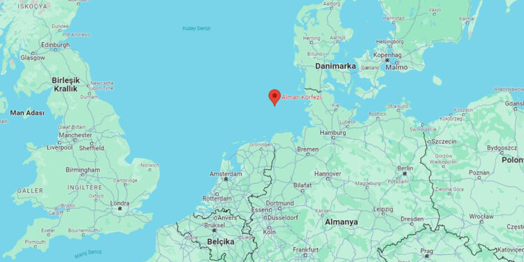 Alman Körfezi’nde 2 kargo gemisi çarpıştı