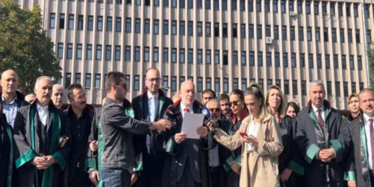 Ankara'da avukatlardan İsrail hakkında suç duyurusu