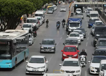 Antalya'daki motorlu kara taşıtı sayısı 1 milyon 423 bin