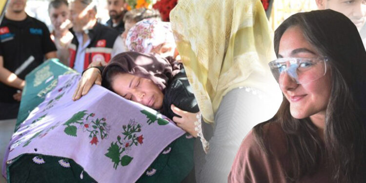 Asansör kazasında ölen Zeren Ertaş, toprağa verildi