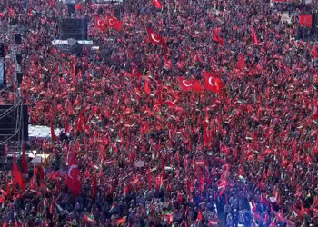 Atatürk Havalimanı'nda 'Büyük Filistin Mitingi'