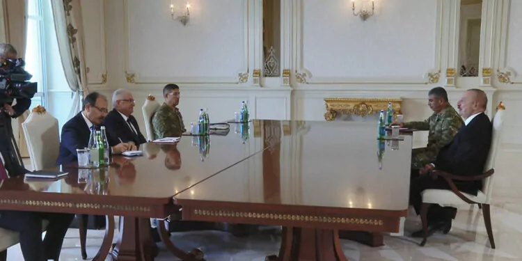 Bakan güler azerbaycan cumhurbaşkanı ile görüştü