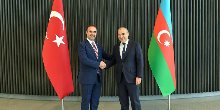 Bakan kacır, azerbaycan ekonomi bakanı ile görüştü