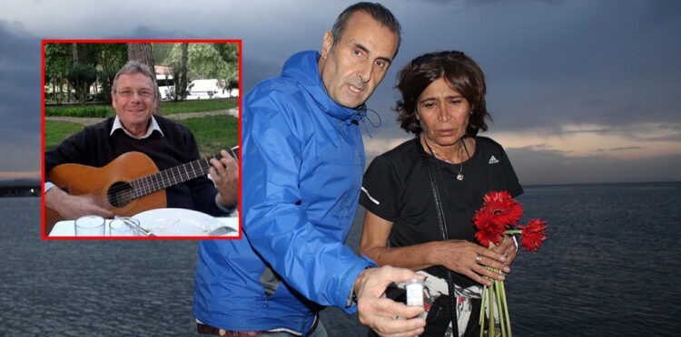 Belçikalının külleri vasiyeti üzerine Kuşadası Körfezi'ne serpildi