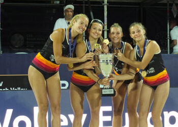 Burhaniye'de Plaj Voleybolu Avrupa Kupası şöleni