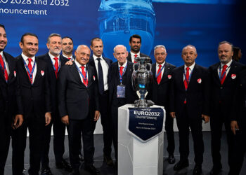 Büyükekşi, UEFA Genel Merkezi'ndeki toplantısında konuştu