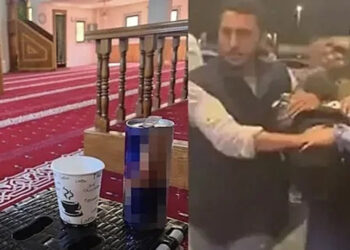 Camide içki şişeli fotoğrafa 7 ay 15 gün hapis