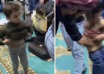 Çocuklara şişi babaları batırmış