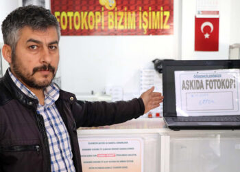 Depremzede öğrenciler için 'askıda fotokopi'