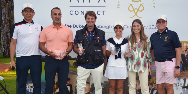 Edinburgh Dükü Kupası Golf Turnuvası sona erdi