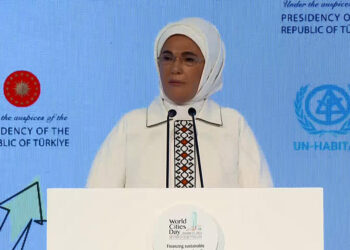 Emine Erdoğan, Dünya Şehirler Günü programında konuştu
