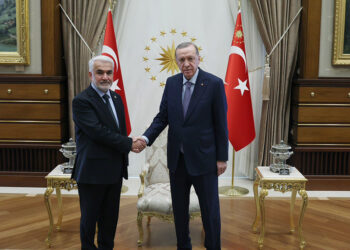 Erdoğan HÜDA PAR Genel Başkanı ile görüştü