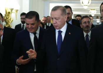 Erdoğan, Libya başbakanını kabul etti