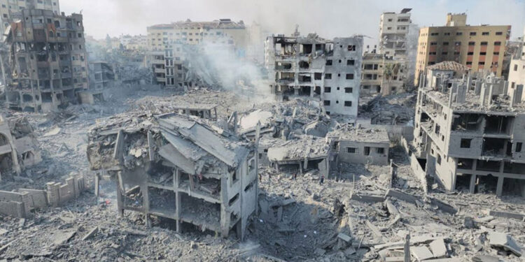 Gazze'deki son durum; 117 bin kişi hastanelere sığındı