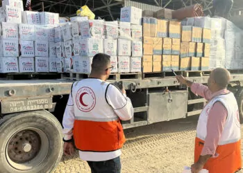 Gazze’ye 20 tir'lık insani yardım malzemesi
