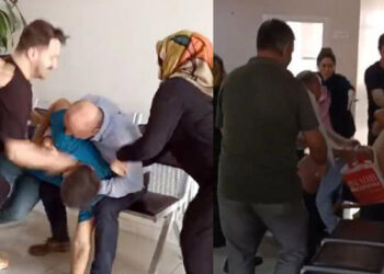 Hasta ve yakınları tartıştıkları 3 doktoru darbetti
