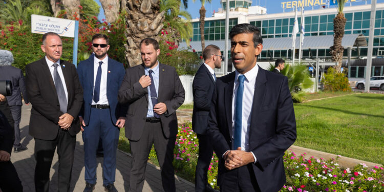 İngiltere Başbakanı Rishi Sunak İsrail’de