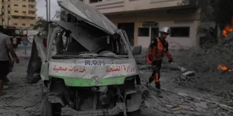 İsrail-Filistin çatışmalarında 5 sağlık görevlisi öldü