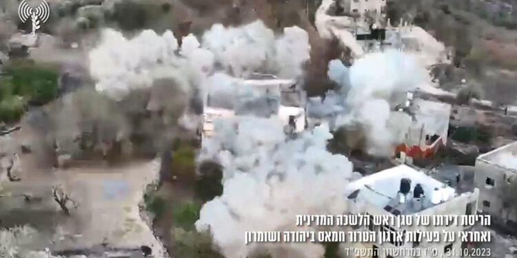 İsrail, Gazze'nin kuzeyindeki operasyonun görüntülerini paylaştı