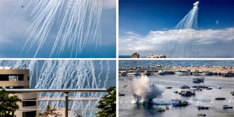 İsrail’in beyaz fosfor bombası kullandığını iddia edildi