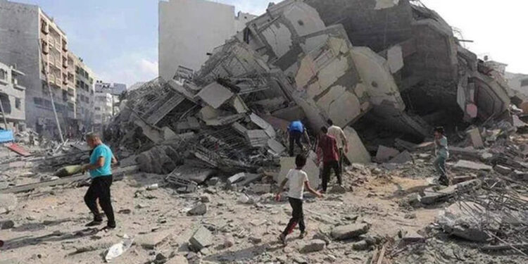 İsrail'in düzenlediği saldırılarda 1055 sivil öldü