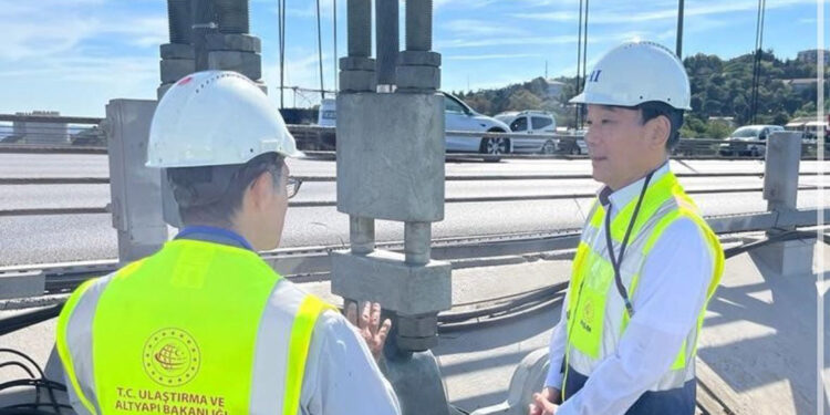 Japonya Büyükelçiliği’nden 'Kardeş köprü' paylaşımı