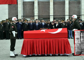 Kazada şehit olan uzman çavuş, memleketine uğurlandı