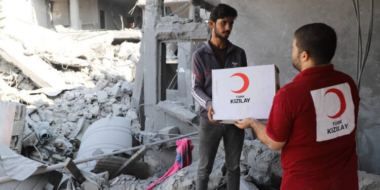 Kızılay: Gazze'de görev yapan ekibimizle iletişim kuramıyoruz
