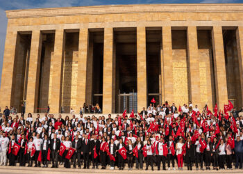 Koton Cumhuriyet Gönüllüleri, Anıtkabir’de