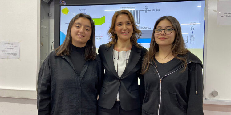 Liselilerin tuzlu sudan içme suyu üretimi projesine ödül