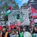 Londra’da filistinlilere destek için protesto yürüyüşü