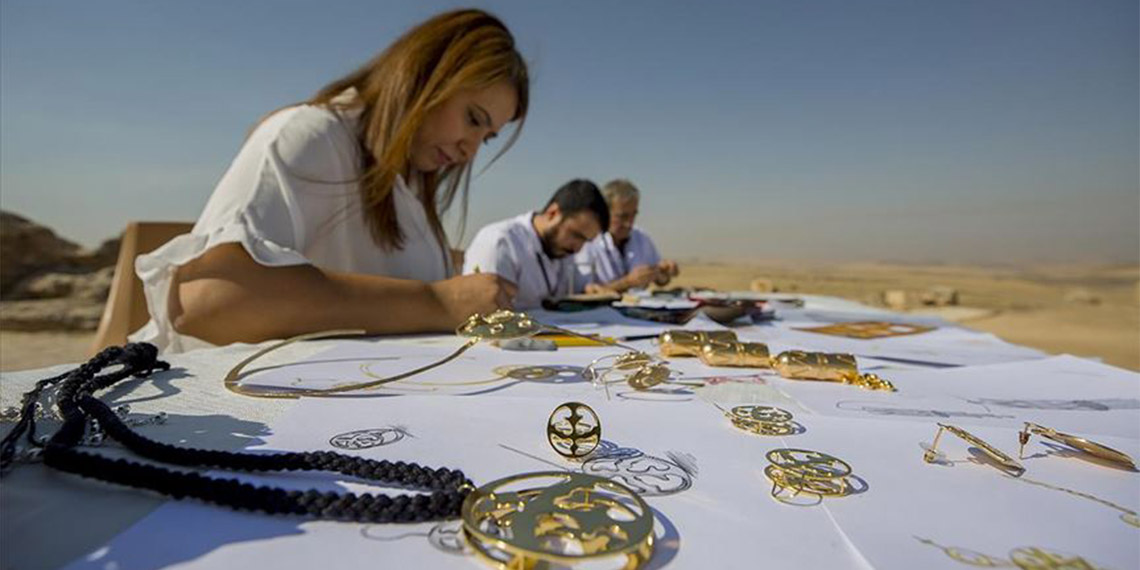 Üç bin yıllık takılar Mezopotomya Altın Fuarı'nda sergilenecek