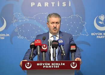 Mustafa Destici Yeşil Sol Parti'ye tepki gösterdi