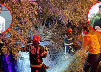 Otomobil şarampole devrildi: 2 ölü, 3 yaralı