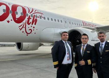 Pegasus'tan 100'üncü yıl özel uçuşu