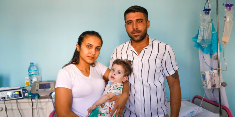 SMA'lı Onur bebeğin kampanyasında yüzde 77’ye ulaşıldı